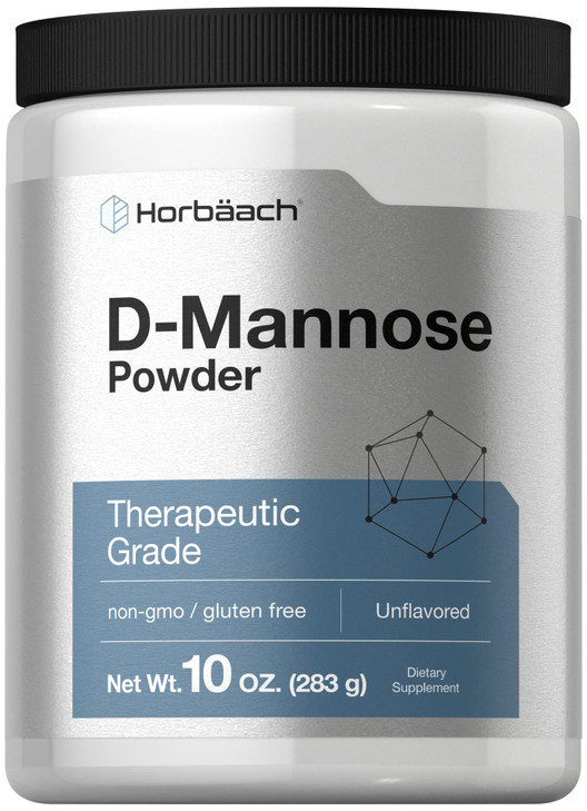Horbaach D-Mannose Powder | 10 Oz | Supplement for Women and Men | Unflavored | Vegetarian, Non-GMO, and Gluten Free