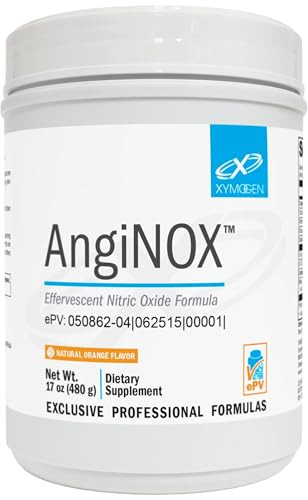 XYMOGEN AngiNOX - Nitric Oxide Support Powder with L-Arginine, L-Citrulline + Quercetin - Supports Athletic Performance, Helps Optimize Flow of Blood