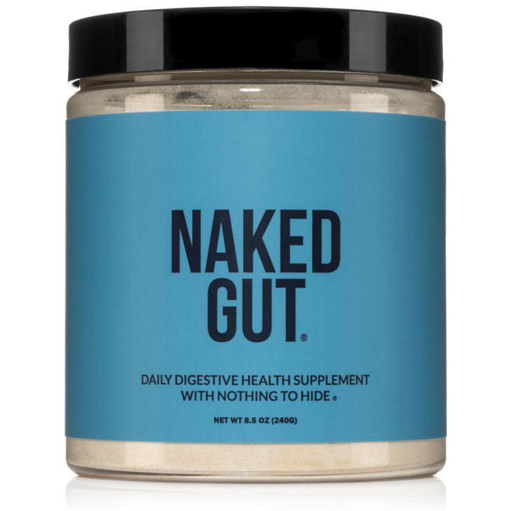 NAKED Gut - Daily Gut Health Supplement - Natural Gut Health Powder for Gut Cleanse, Digestive Support, GMO-Free, Soy-Free, Gluten-Free, Vegan and Hy