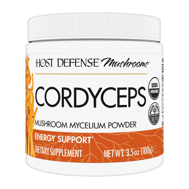 Host Defense Cordyceps Powder - Immune & Energy Support Supplement - Kidney Health Supplement with Cordyceps Mushrooms - Fitness Support Supplement t