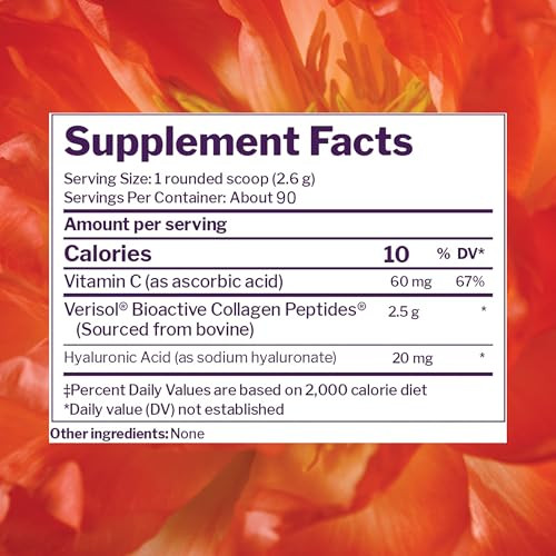 Reserveage Beauty Collagen Replenish Powder - No-Taste Collagen for Radiant Skin & Hair Growth - Mixes Easily in Liquid or Smoothie - 8.25 oz