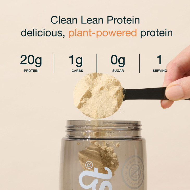 Nuzest - Pea Protein Powder - Clean Lean Protein, Premium Vegan Plant Based Protein Powder, Dairy Free, Gluten Free, GMO Free, Naturally Sweetened Pr