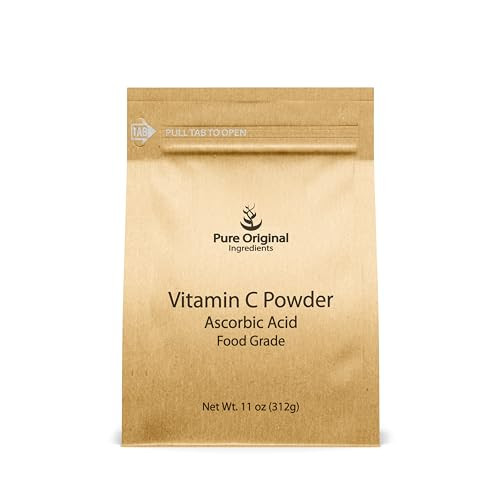 PURE ORIGINAL INGREDIENTS Vitamin C Powder, 11 oz, Ascorbic Acid