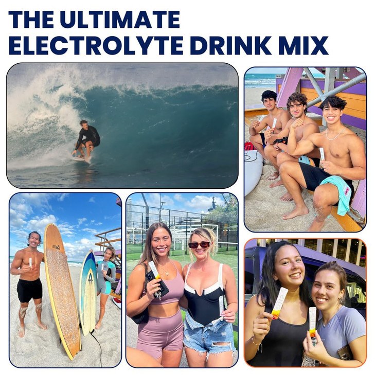 Salt of the Earth Premium Zero-Sugar Electrolyte - Made with Pink Himalayan Salt - Hydration Powder Packets | Premium Ingredients | Keto & Paleo Frie