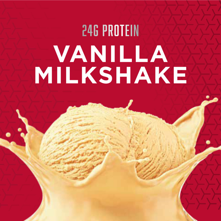 BSN SYNTHA-6 Edge Protein Powder, with Hydrolyzed Whey, Micellar Casein, Milk Protein Isolate, Low Sugar, 24g Protein, Vanilla Milkshake, 28 Servings