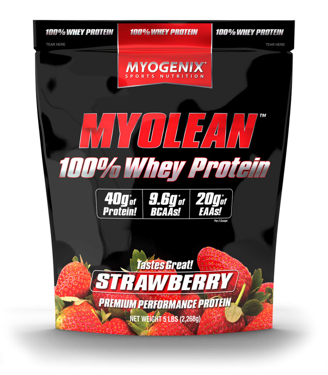 Myogenix Myolean  100% Whey Protein Powder  40g Protein per Serving  Low Carb  Ideal for Smoothies, Meal Replacement Shakes, Pre Workout & Post W