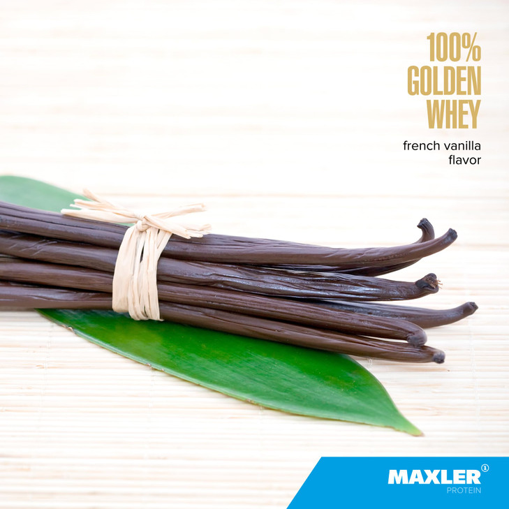 Maxler 100% Golden Whey Protein - 24g of Protein per Serving - Whey Protein Powder for Pre Post Workout - Fast-Absorbing Whey Concentrate, Isolate &