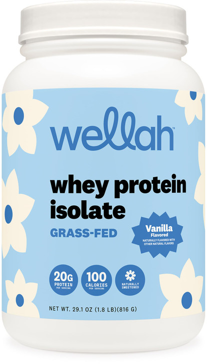 Wellah Protein Your Whey (30 Servings, Vanilla) - Whey Protein Isolate Protein