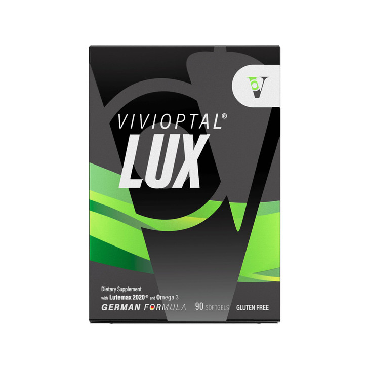 Vivioptal Lux, 90 Softgels, Adult Vitamins, Improve Visual Performance, Omega 3, Zinc, and Vitamin C & E, Multivitamin & Multimineral, Gluten Free, G
