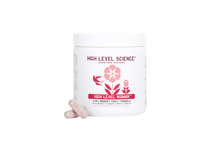 High Level D-Mannose 1000mg, Urinary Tract & Bladder Health Support, D Mannose Supplements for Women, Cranberry, Hibiscus & Dandelion, Utri Cleanse,