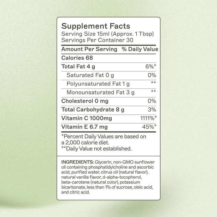 Amy Myers MD Liposomal Vitamin C - Non-GMO High-Absorption Supplement for Immune Support & Collagen Production - Gluten-Free, Non-Dairy & Non-Soy - 1