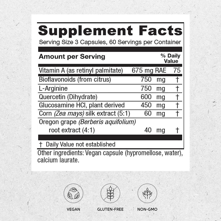 Vitanica Bladder Ease - Herbal Supplement for Bladder Tissue Health Support - Support Healthy Function of the Bladder Wall Tissue - Urinary Health Su