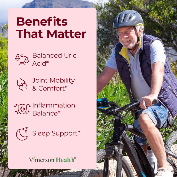 Turmeric Curcumin Supplement with 10:1 Tart Cherry Extract & Celery Seed Extract  Natural Uric Acid Balance, Joint Health, Sleep Aid  Turmeric Curc