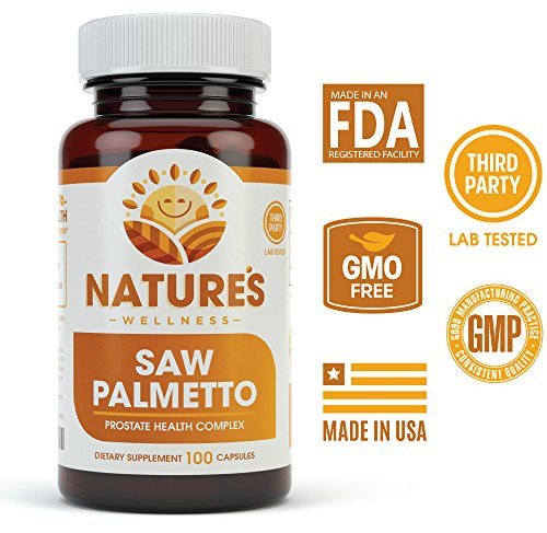 1000mg Saw Palmetto Prostate Supplement, Berry Power + Extract - Maximum Strength to Promote Prostate Heath, Reduce Frequent Urination and Block DHT
