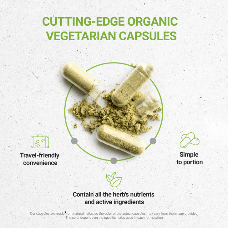 Secrets of the Tribe Cilantro 120 Capsules, Made with Vegetable Capsules and Cilantro Dried Leaf (120 Capsules)