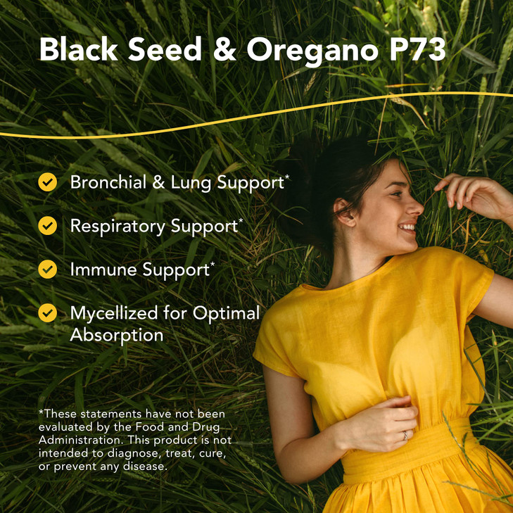 NORTH AMERICAN HERB & SPICE Resp-Immune - 2 oz - Respiratory & Immune Support - Black Seed, Oregano P73 Oil & Raw Honey - Mycellized for Optimal Abso