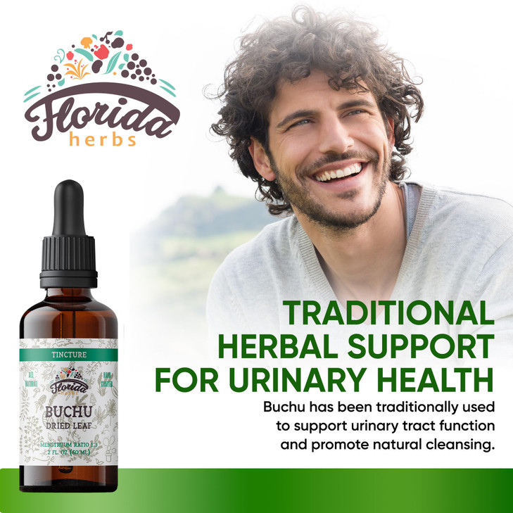 Buchu Tincture, Organic Buchu Extract (Agathosma Betulina) Dried Leaf Health Supplement, Non-GMO in Cold-Pressed Organic Vegetable Glycerin 2 oz, 670