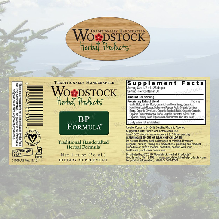 Woodstock Herbal Products BP Balance Formula, 1 FZ