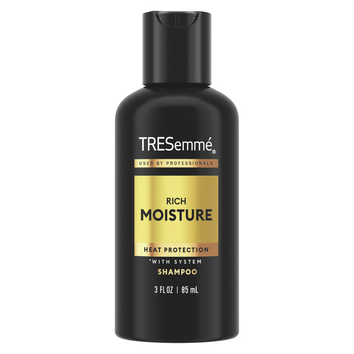 TRESemmé Rich Moisture Hydrating Shampoo for Dry Hair Formulated With Pro Style Technology 3 FL Oz