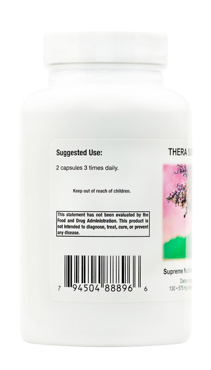 Supreme Nutrition Thera Supreme, 130 Pure Herbal Combination Vegetarian Capsules
