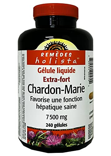 Holista Extra Strength Milk Thistle 250 mg - 240 softgels