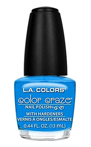L.A. COLORS Color Craze Nail Polish, Pink Bubbles CNP505