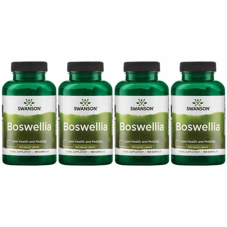 Swanson Boswellia - Herbal Supplement Promoting Joint Support - Ayurvedic Herb for Joint Flexibility & Mobility Support - Made with Boswellia Serrata