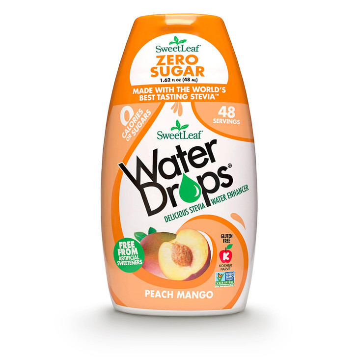 SweetLeaf Water Flavoring Drops- Stevia Water Enhancer, Sugar Free, Zero Calorie Water Additive for Flavor, Contains Monk Fruit Extract, Gluten Free,