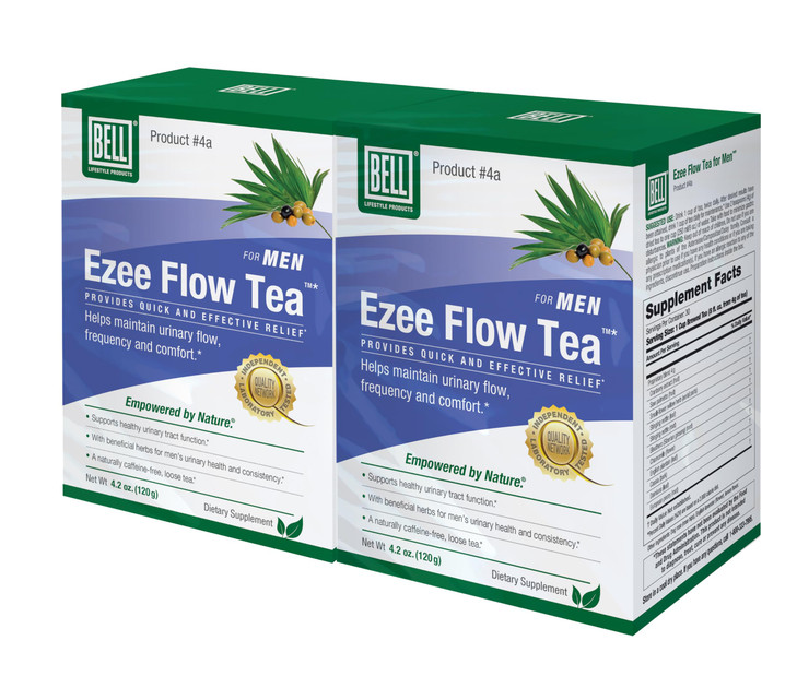Bell Ezee Flow Urinary Support Tea for Men -A Natural Solution - Helps Ease the Flow and Normalize Urinary Frequency without the Burning and Dribblin