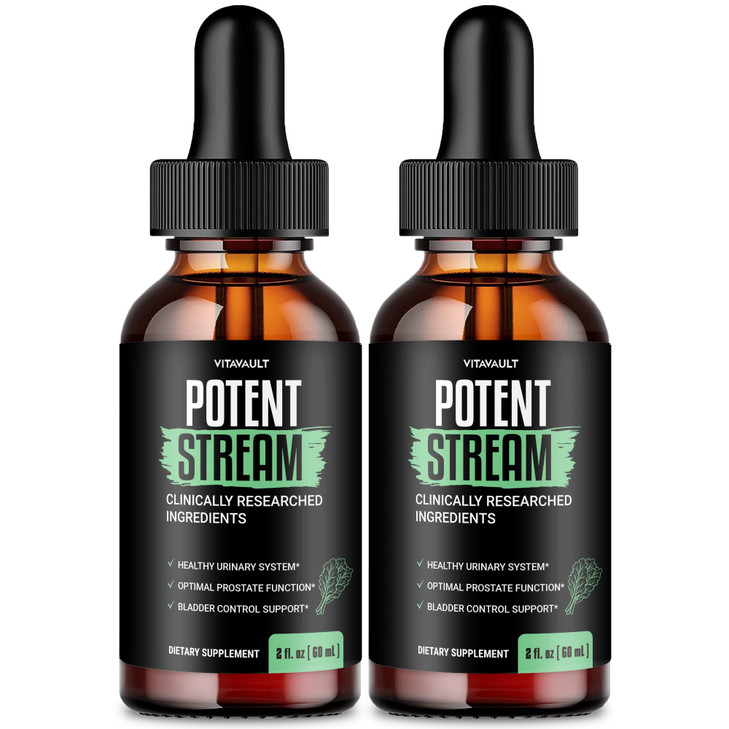 Potent Stream Drops Prostate Supplements for Men PotentStream Prostate Health Supplements for Men Potent Stream Drops - Maximum Strength with Shilaji