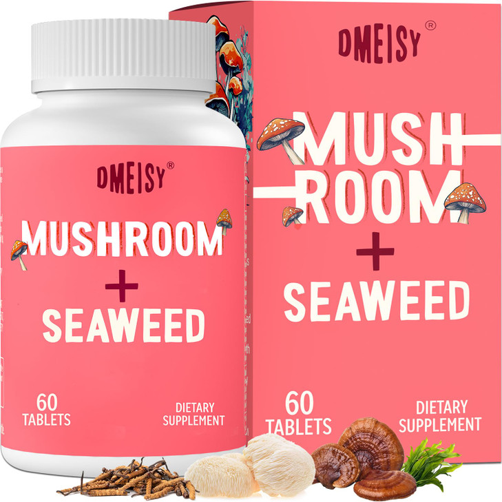 Sublingual Mushroom Complex, 18-in-1 Mushroom Supplement, Lions Mane, Reishi, Turkey Tail & More - Brain Supplements for Memory and Focus, Memory Sup