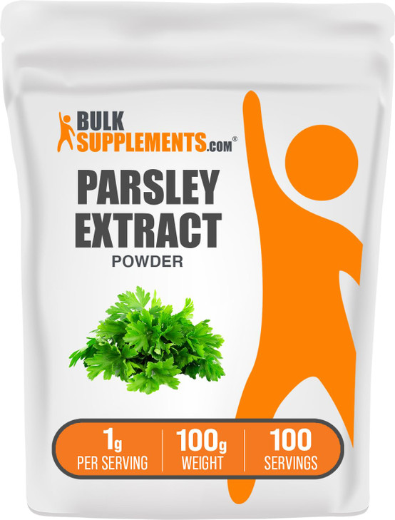 BulkSupplements.com Parsley Extract Powder - Parsley Supplement, Antioxidant Source, Herbal Supplement - Gluten Free, 1g per Serving, 100g (3.5 oz) (