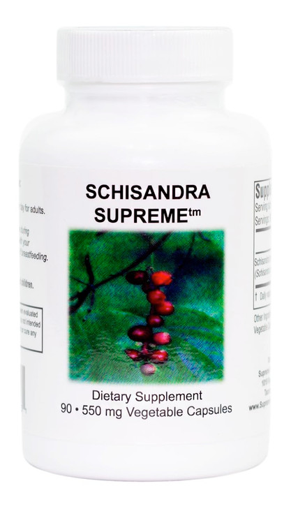 Supreme Nutrition Schisandra Supreme, 90 Pure Schisandra Fruit Vegetarian Capsules