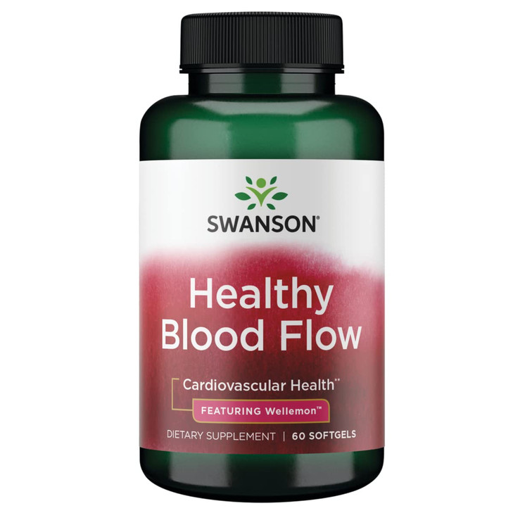 Swanson Healthy Blood Flow 60 SGELS