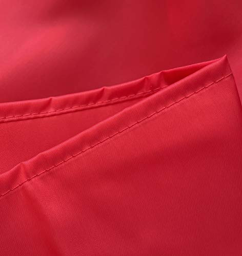 Betty Dain Barber Pole Cutting/Styling Cape, Red