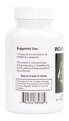 Supreme Nutrition Woad Supreme, 90 Pure Isatis Root Vegetarian Capsules