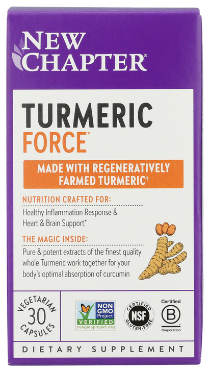 New Chapter Turmeric Force, 30 Ct