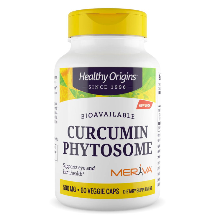 Healthy Origins Curcumin Phytosome (Featuring Meriva SF) 500 mg, 60 Veggie Caps