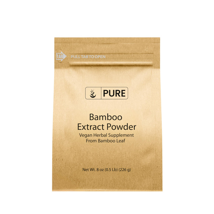 Pure Original Ingredients Bamboo Extract (8oz) Non-GMOm Gluten-Free, Herbal Supplement