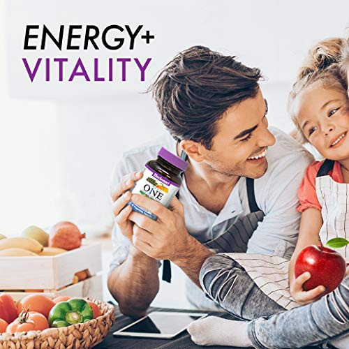 Bluebonnet Nutrition Mens One Vegetable Capsule, Whole Food Multiple, K2, Organic, Energy, Vitality, Non-GMO, Gluten, Soy & Milk Free, Kosher, 3 Mon