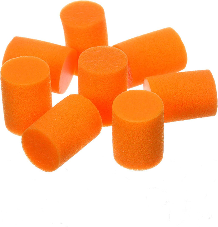 3M Disposable Classic Earplug, Noise Reduction Rating (NRR)29 dB, 4-Pair, 1-Pack, Orange