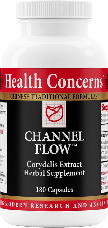 Health Concerns Channel Flow  Muscle Relaxation & Pain Support Supplement for Men & Women  Corydalis Root Extract  Chinese Herbal Formula for Head