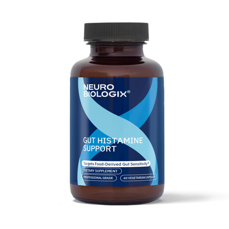 Neurobiologix Gut Histamine Support Supplement, Digestion & Immune Balance with Vitamin C, NAC, Bromelain & Quercetin, Supports Food-Derived Histamin