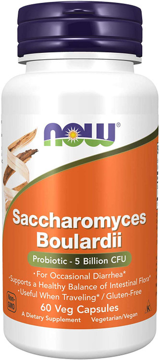 Now Saccharomyces Boulardii - 120 VCaps