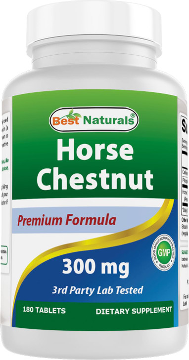 Best Naturals Horse Chestnut extract 300 mg 180 Tablets