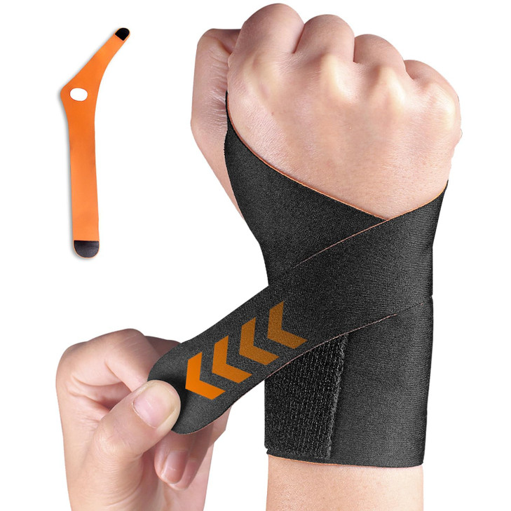 Ultra Thin Wrist Brace and Thumb Arthritis Compression Strap Wrist Brace Support Carpal for Pain Relief Tendonitis, Arthritis, Compression and Suppor