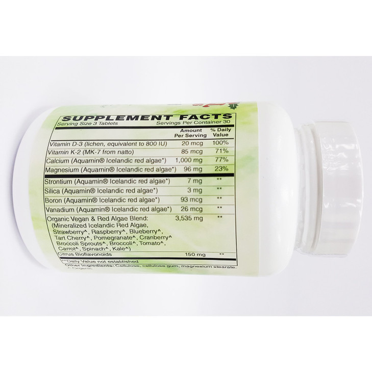 Holly Hill Health Foods Algae Based Calcium 1,000 mg, 90 Tablets