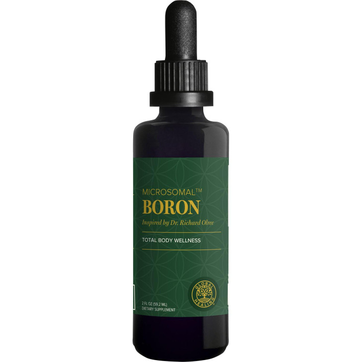 Global Healing Center - Boron Supplement for Men and Women - More Bioavailable Than Liposomal for Bone Health, Metabolism, and Enhanced Magnesium Abs