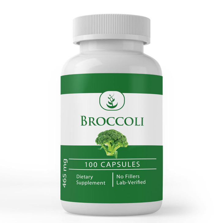PURE ORIGINAL INGREDIENTS Broccoli Extract Capsules, (100 Capsules) Always Pure, No Additives Or Fillers, Lab Verified