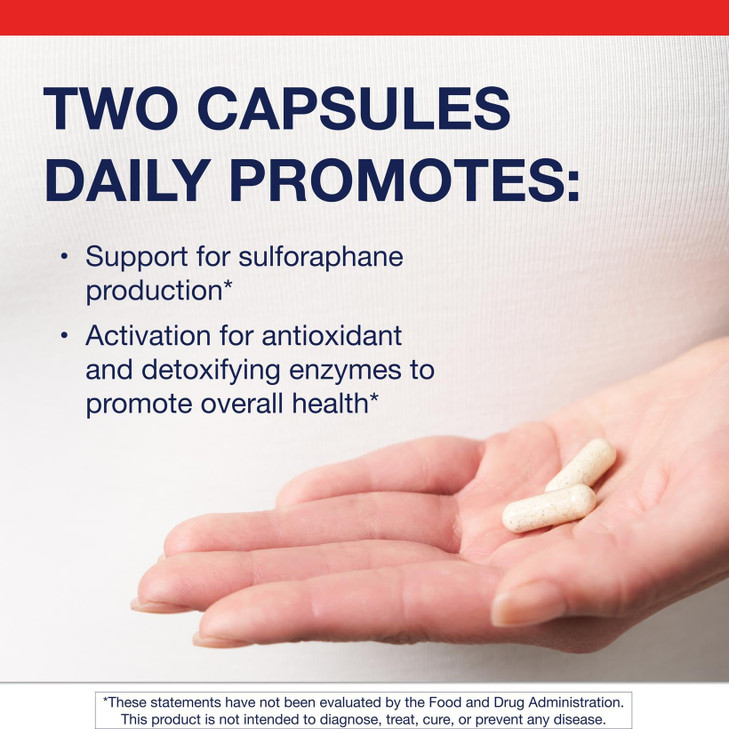 Metagenics SulforaClear - Advanced Detox & Antioxidant Support* - with Broccoli Sprout Extract, Calcium, Phosphorus & Myrosinase for Sulforaphane Pro